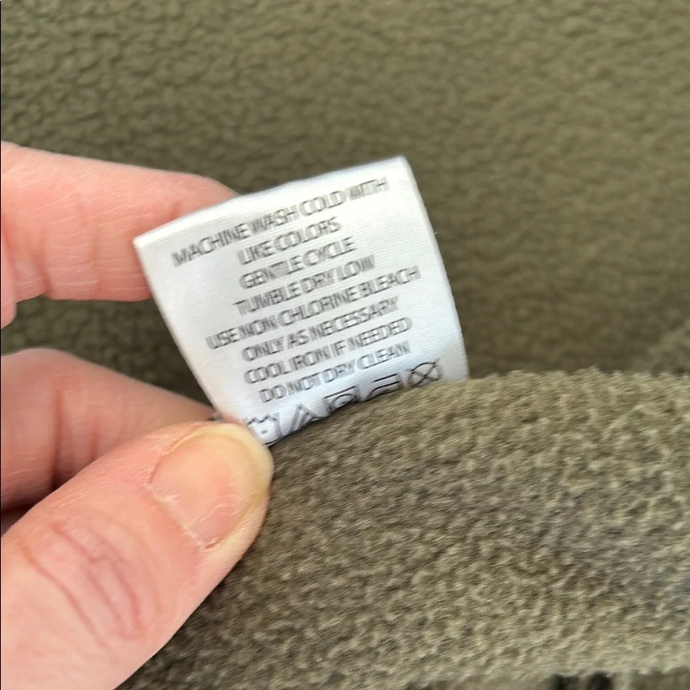 NWOT London Fog Men’s Green Fleece Zip Up Shirt, Fall, Zipper Pockets, Size L - Picture 12 of 17